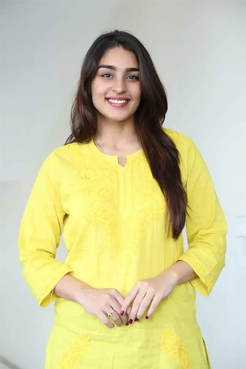 TELUGU ACTRESS YUKTI THAREJA IMAGES AT RANGABALI MOVIE INTERVIEW 8